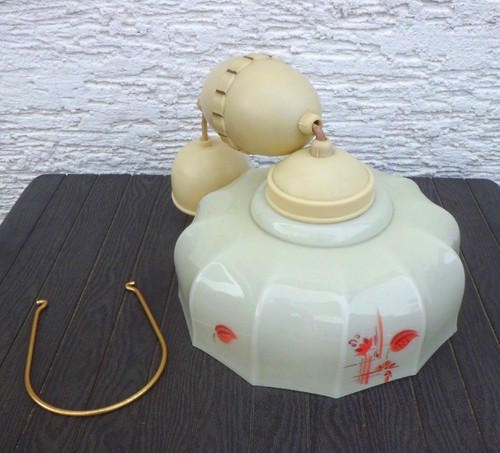 Art deco lampe mit - art,