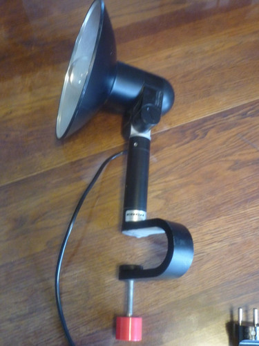 Roger tallon erco - erco, klemmlampe